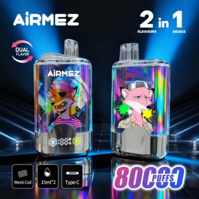 AeroTech Fox 2-in-1 80000 uses | Dual Scent and LED | EU Stock