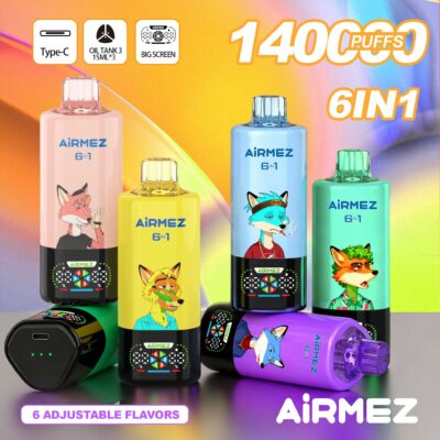 AeroTech Fox 6-in-1 140000 uses | Multi-Scent | EU Stock