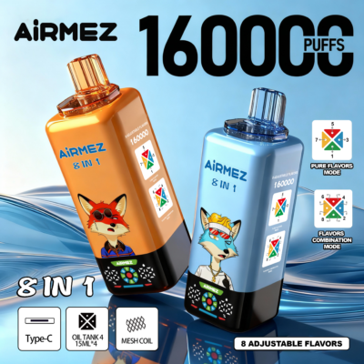 AeroTech Fox 8-in-1 160000 uses | 8 Scent Rotating diffuser | EU Stock
